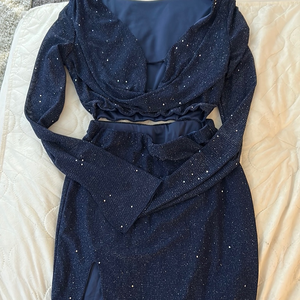 Sparkly blue set
